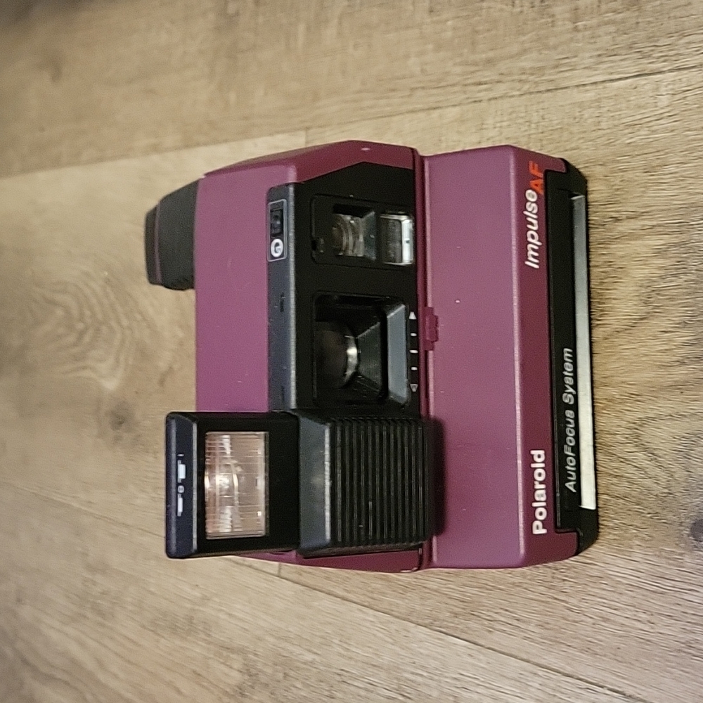 RARE Purple Polaroid Impulse AF Camera (AS-IS)